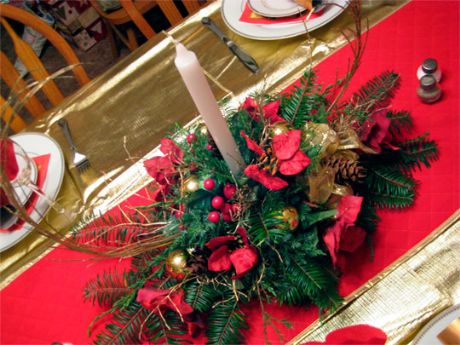 Como hacer Centros de Mesa de Navidad